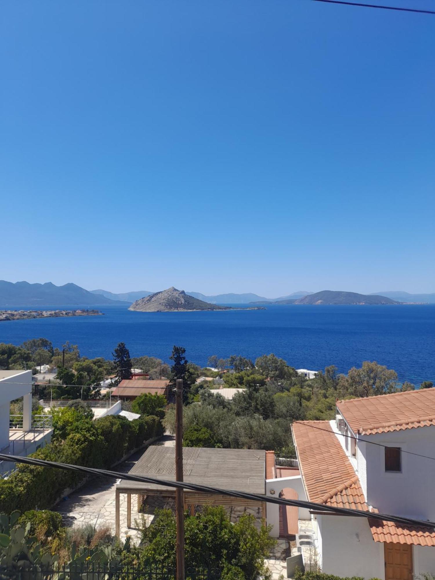 Αίγινα Εξοχική Κατοικία Eginitissa Esterno foto